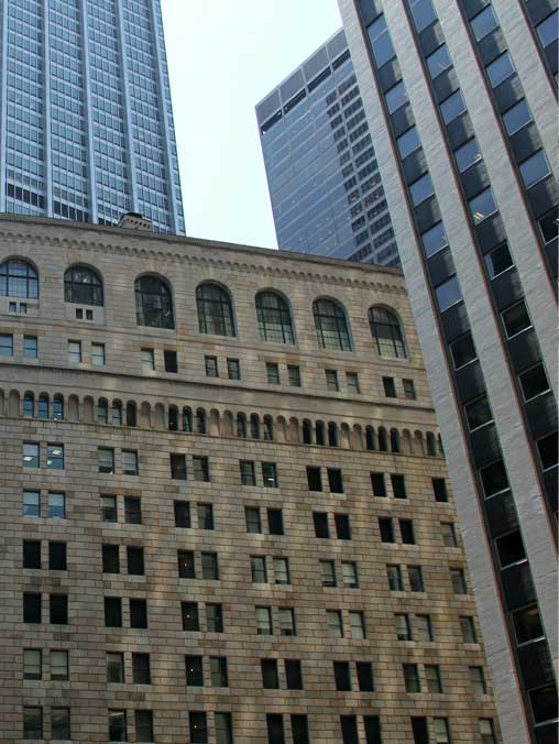 Close Up Of NY Federal Reserve Building